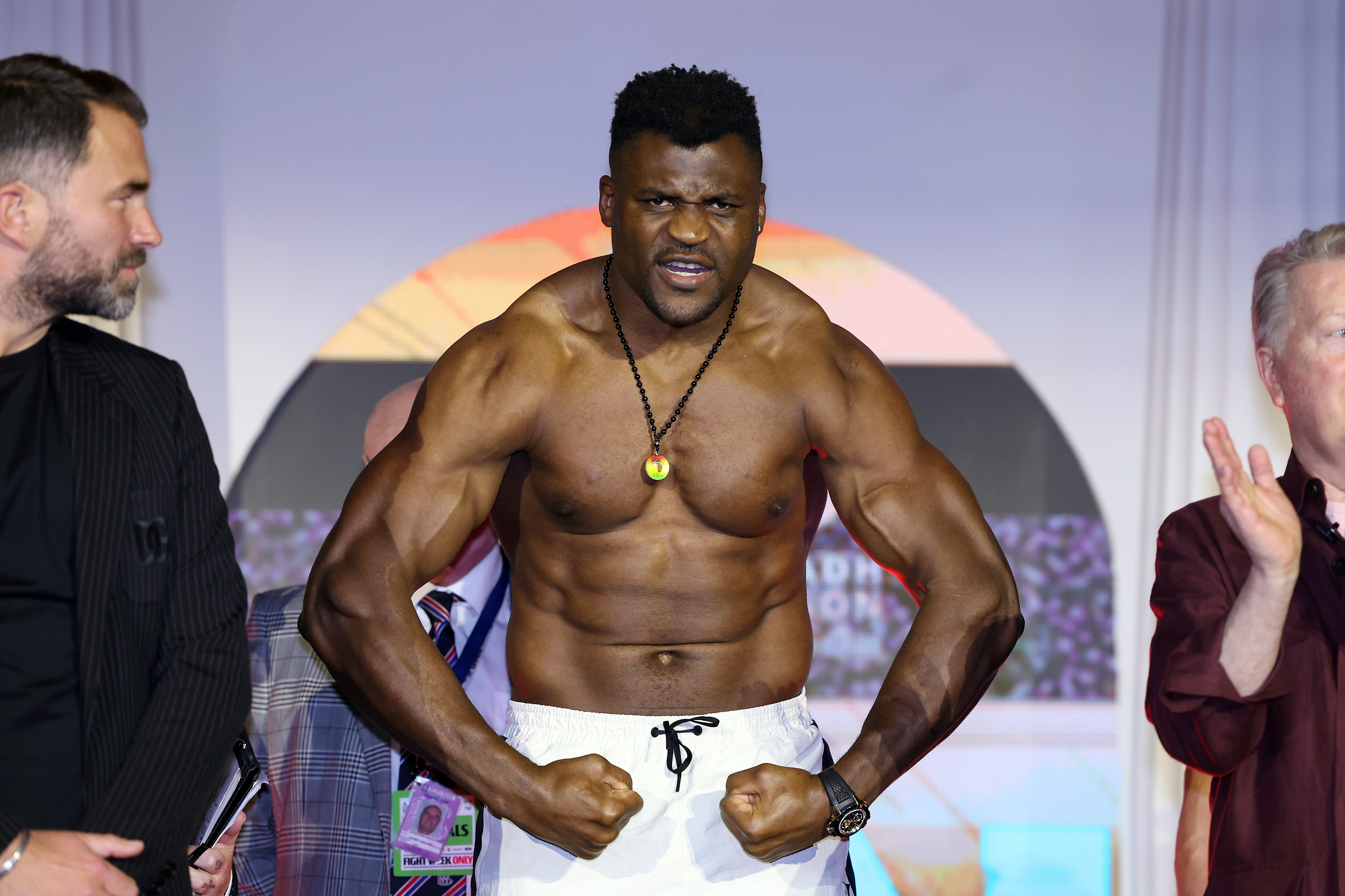 Knockout Chaos - Anthony Joshua v Francis Ngannou: Weigh-In